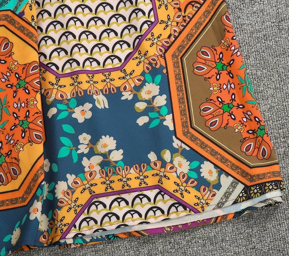 Sing it Louder Printed Maxi Dress