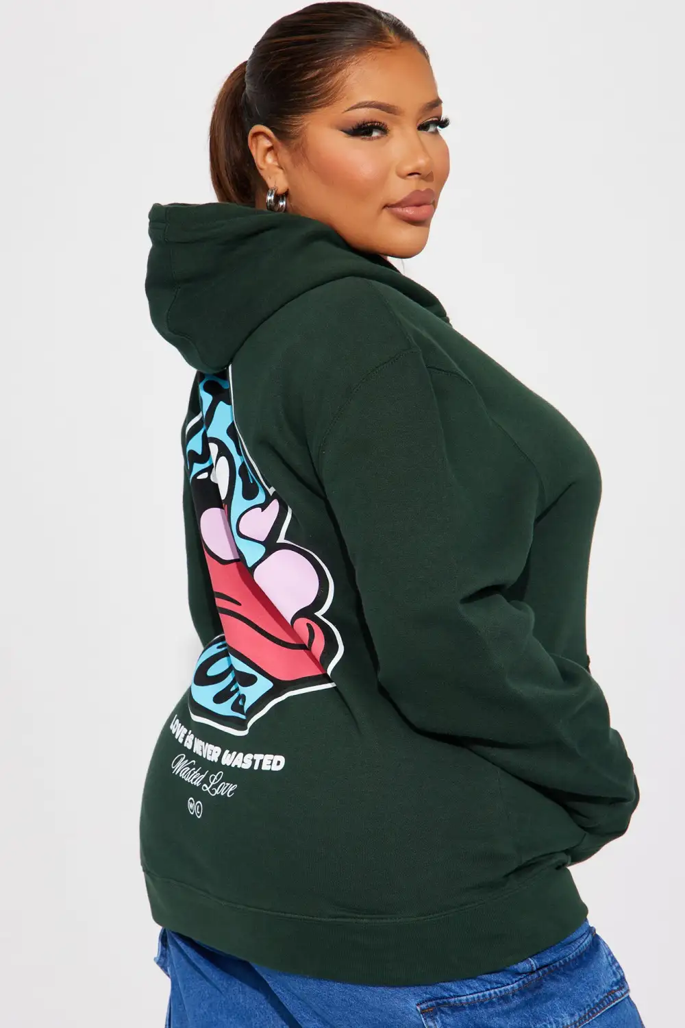 Love Is Never Wasted Hoodie - Green