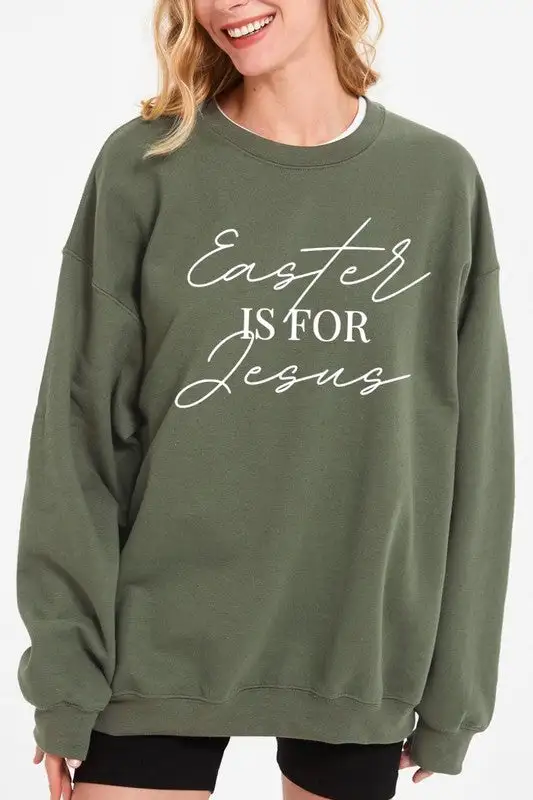 Clean Line Soft Graphic Pullover Sweatshirt
