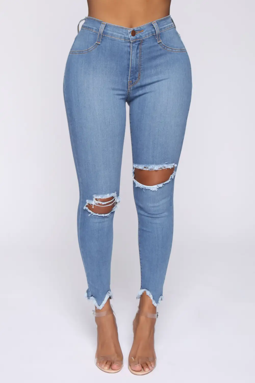 Well Played Jeans - Medium Blue Wash