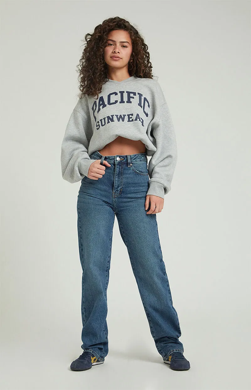 PacSun Dark Indigo '90s Boyfriend Jeans