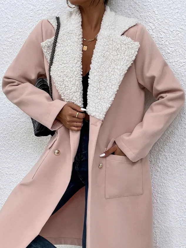 Loose Others Casual Overcoat