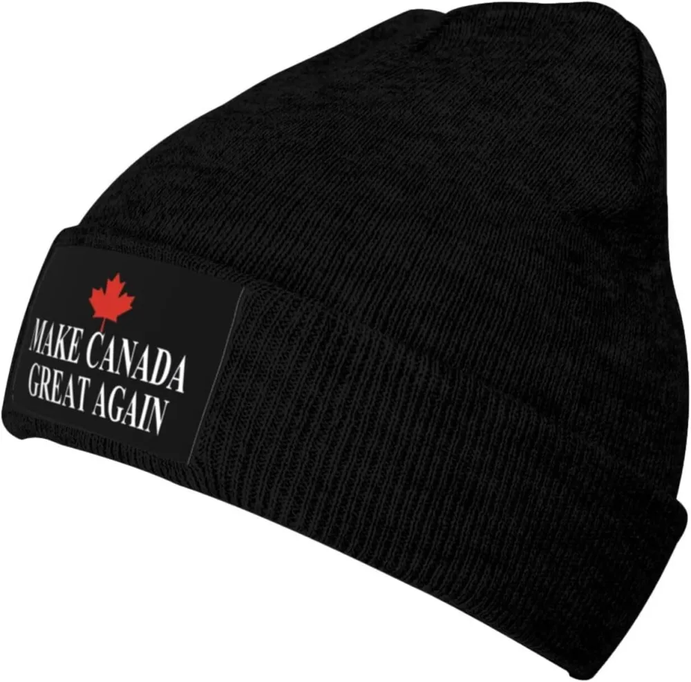 Make Canada Great Again Winter Beanie Knit Hats Unisex Thermal Hat