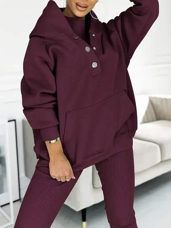 Women Casual and Comfortable Sweatshirt Suit