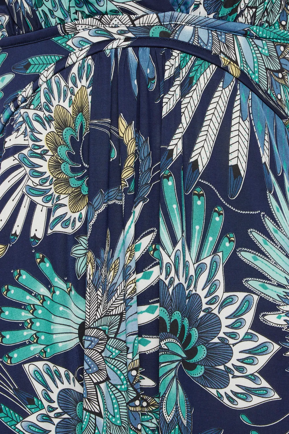 LTS Tall Black Floral Print V-Neck Sleeveless Maxi Dress