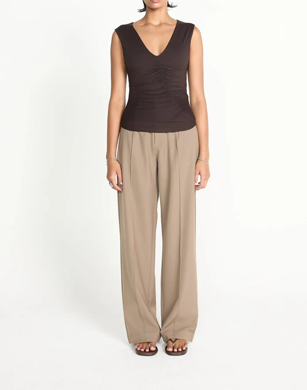 Breathable Soft V-Neck Slim Vest