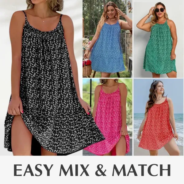 🔥2023 Hot sale🔥Floral Printed Camisole Dress