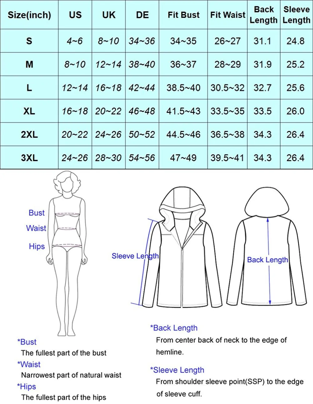 Women's Winter Coats Fleece Parkas Anoraks Hooded Military Jacket Coats M Black