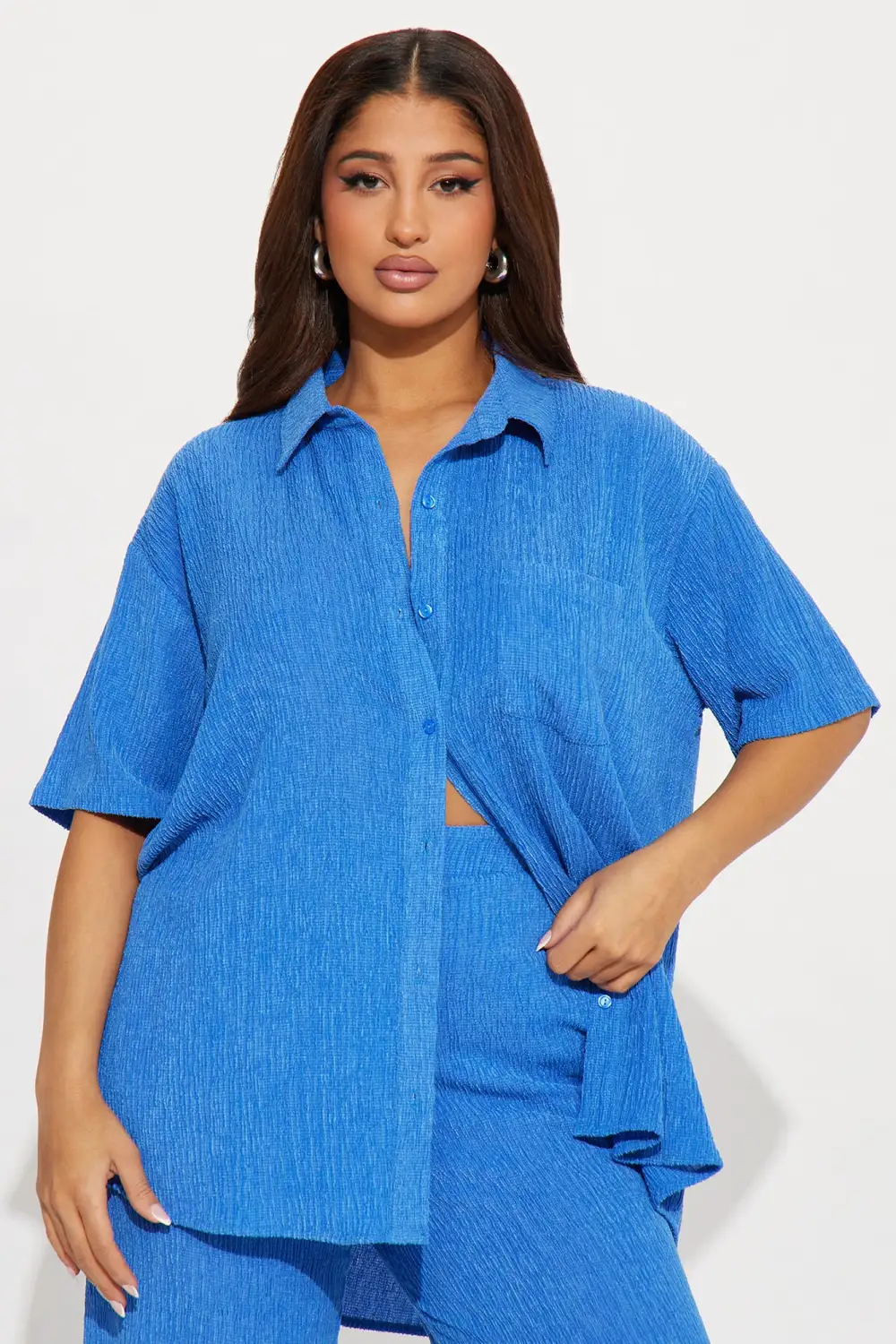 Vacay Vibes Pant Set - Blue