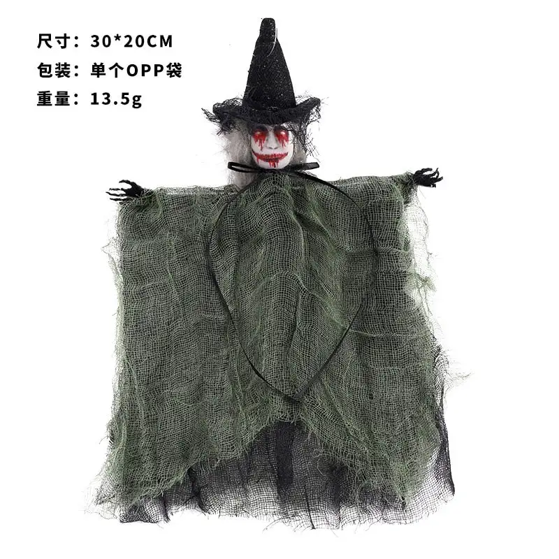 Halloween Fright Devil Doll Pendant Scarecrow Ghost Hanging Ornaments Ghost Festival Happy 2023 Halloween Party Decor For Home