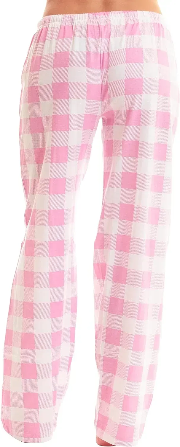 Women Pajama Pants Sleepwear Buffalo Plaid Pajamas