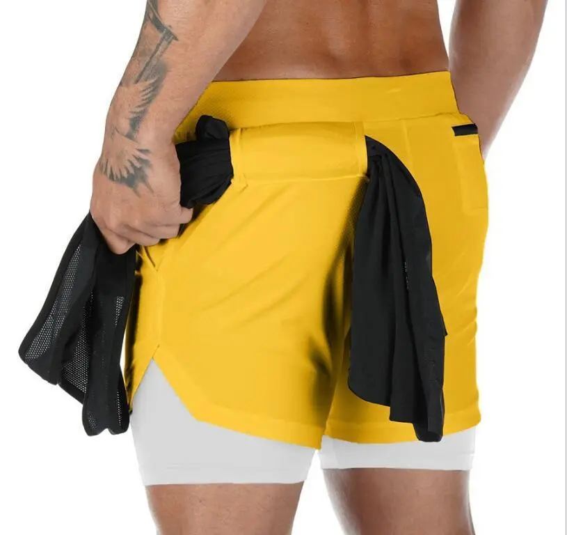 Quick-drying shorts mesh straight five-point pants fitness sweatpants