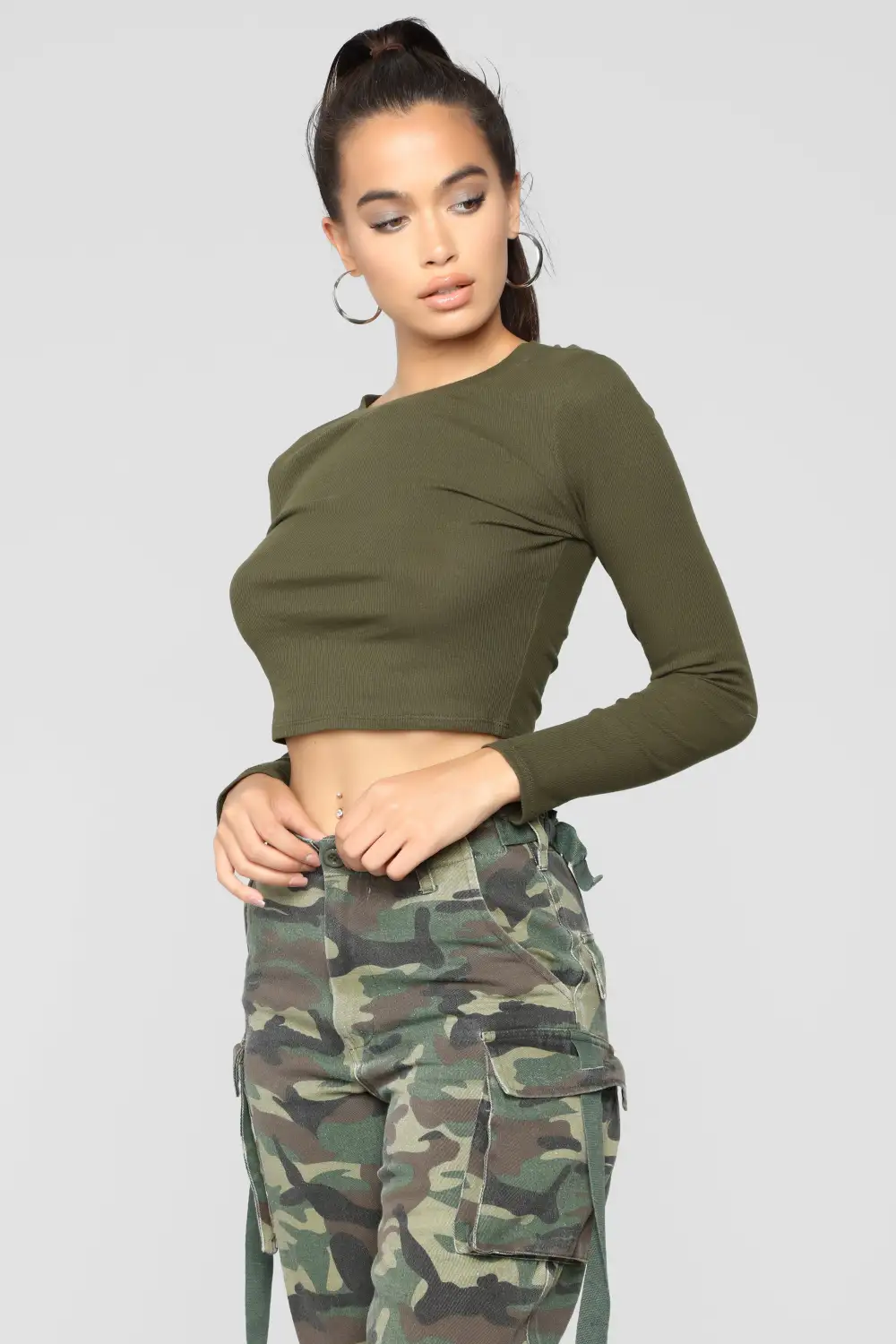 Waiting For You Tee - Olive