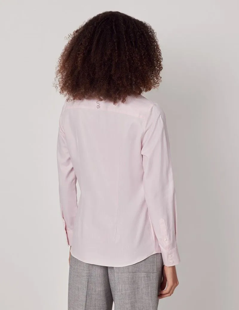 Twill Cotton Semi-Fitted Shirt