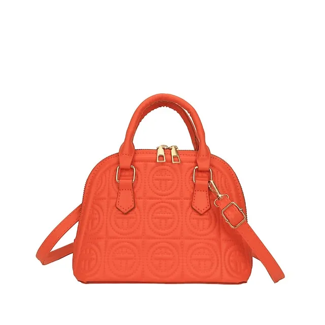 Women's Handbag Shoulder Bag PU Leather Daily Durable Light Pink Black White