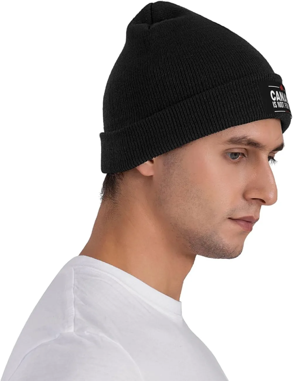 Canada is Not for Sale Unisex Beanie Knit Hat Winter Warm Skull Cap