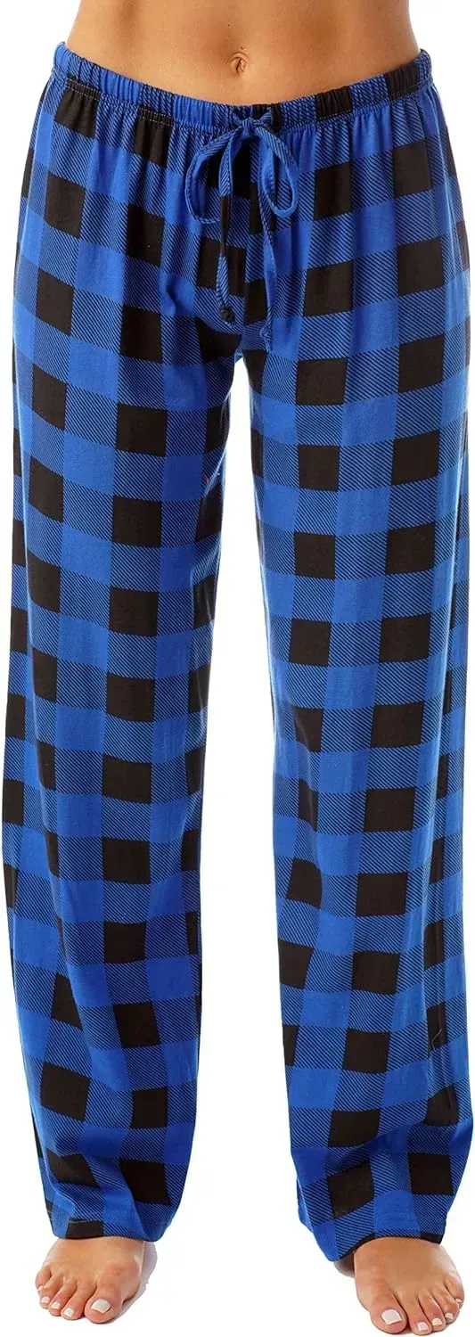 Women Pajama Pants Sleepwear Buffalo Plaid Pajamas