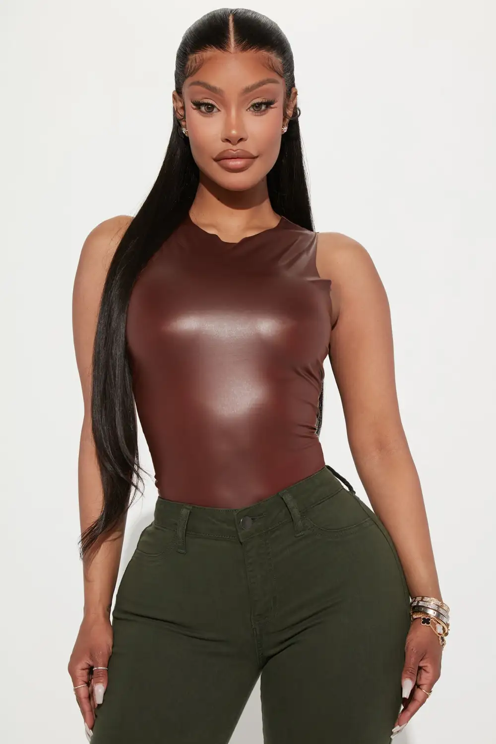 Kassidy Bodysuit - Chocolate