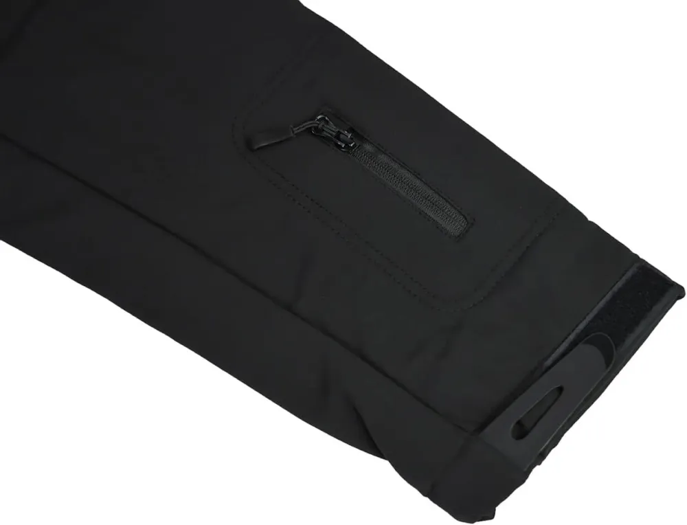 Men's Tactical Softshell Jacket Waterproof Fleece Hooded Hunting Coat