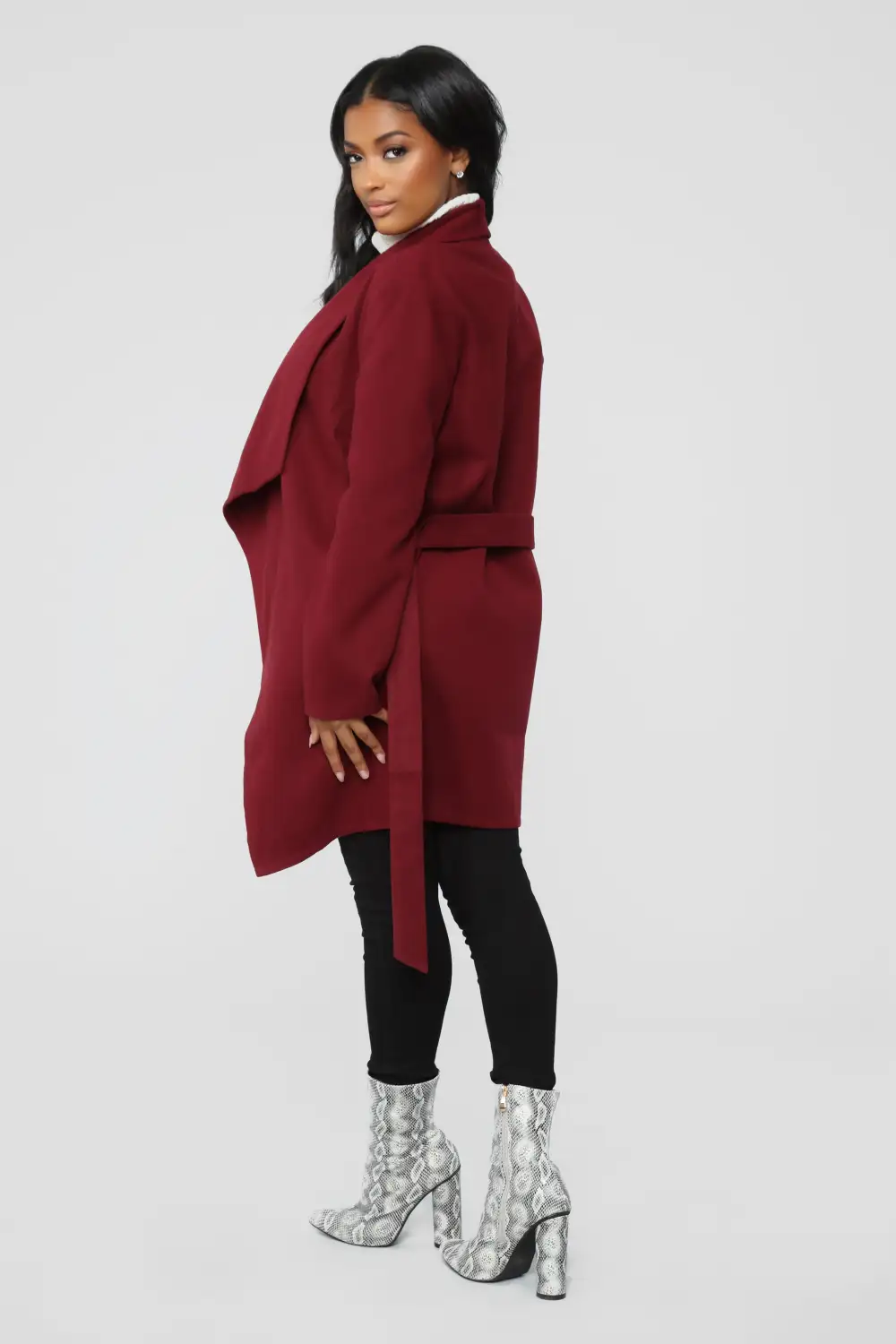 Manhattan Coat - Wine