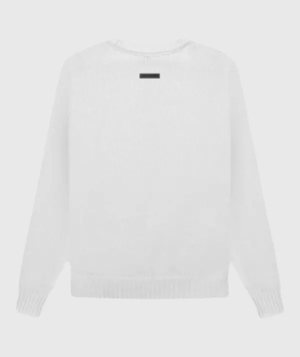 Overlapped Sweatshirt White