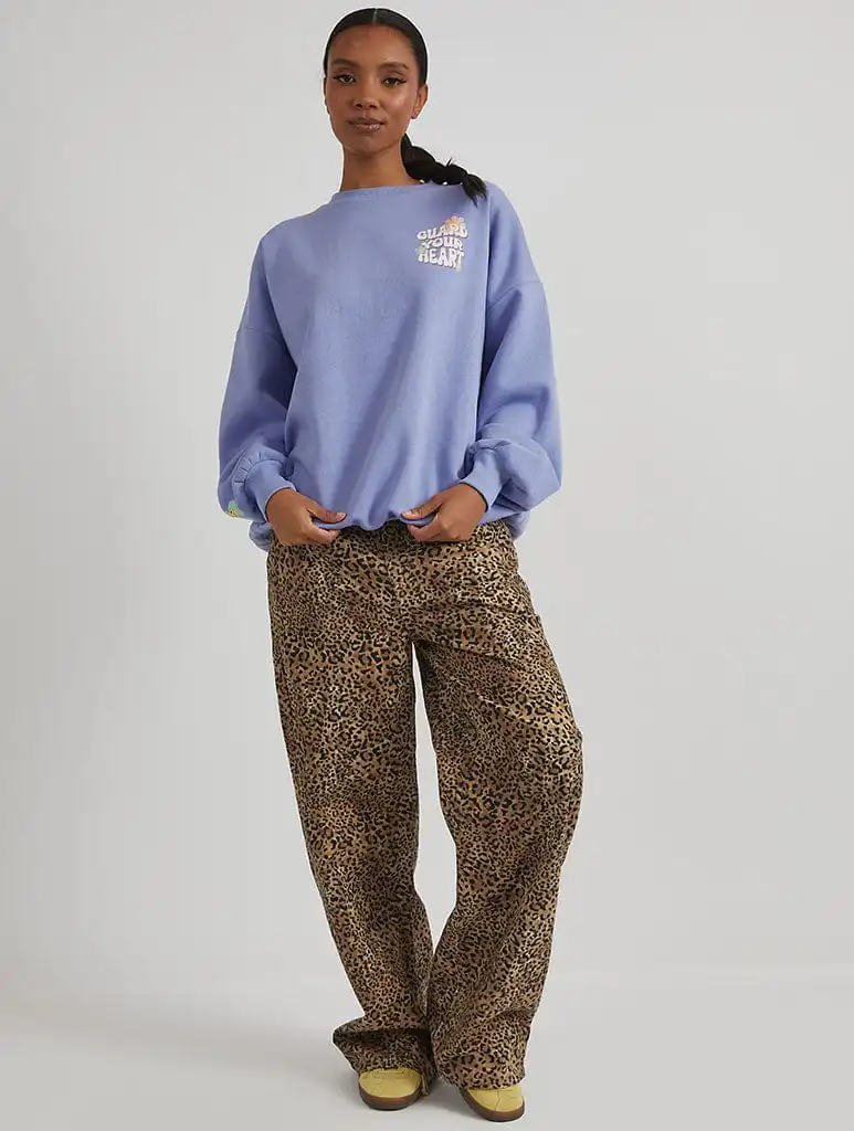 Protect Your Love Sweatshirt in Blue