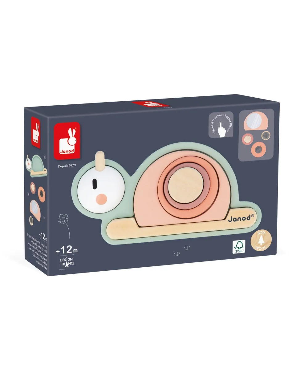 Janod Stackable Sensory Snail