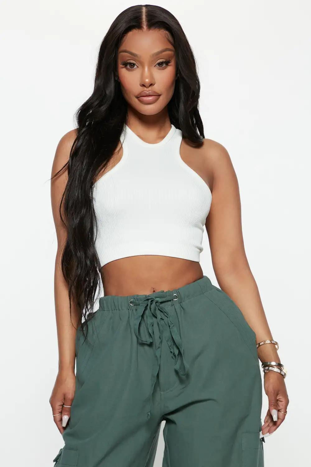 Model On Duty Top - Off White