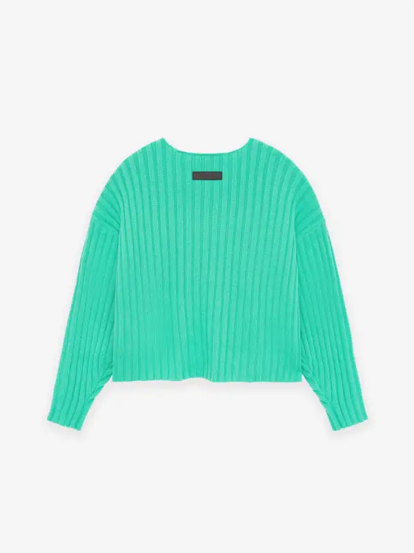 Kids Raw Neck Sweater