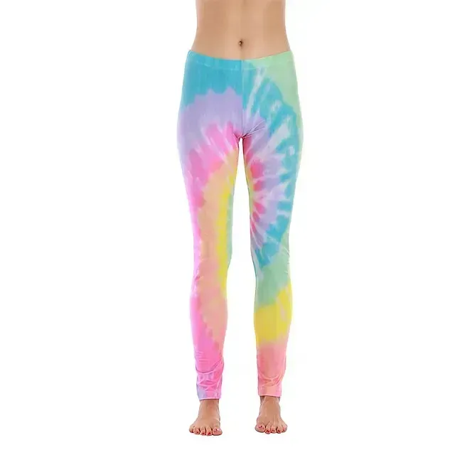 Santa Claus Leggings Jogger Pants Women's Christmas Christmas Christmas Eve Adults' Christmas New Year Eve Polyester Lycra Spandex Pants