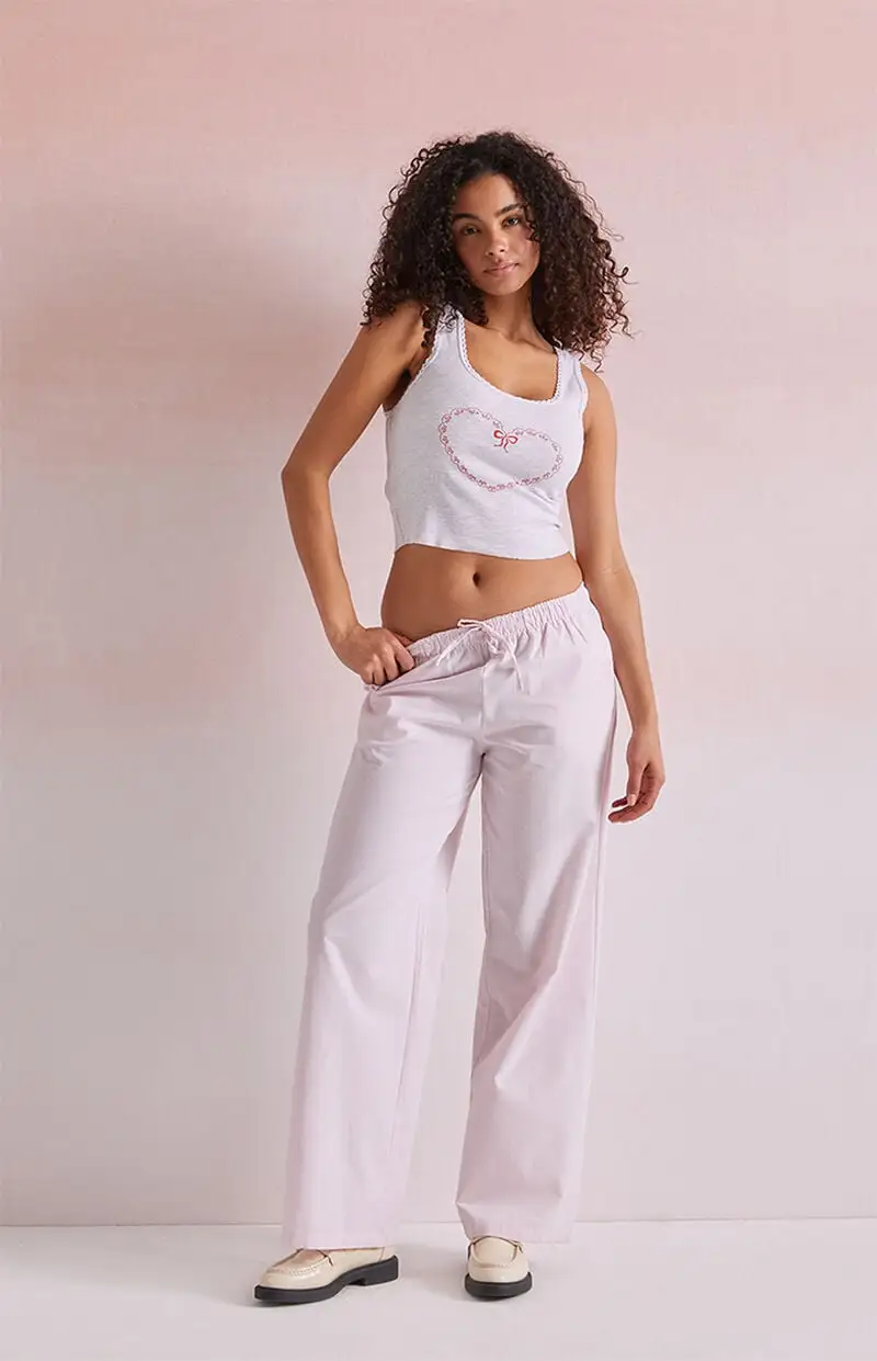 Beverly and Beck Linen Pull-On Pants