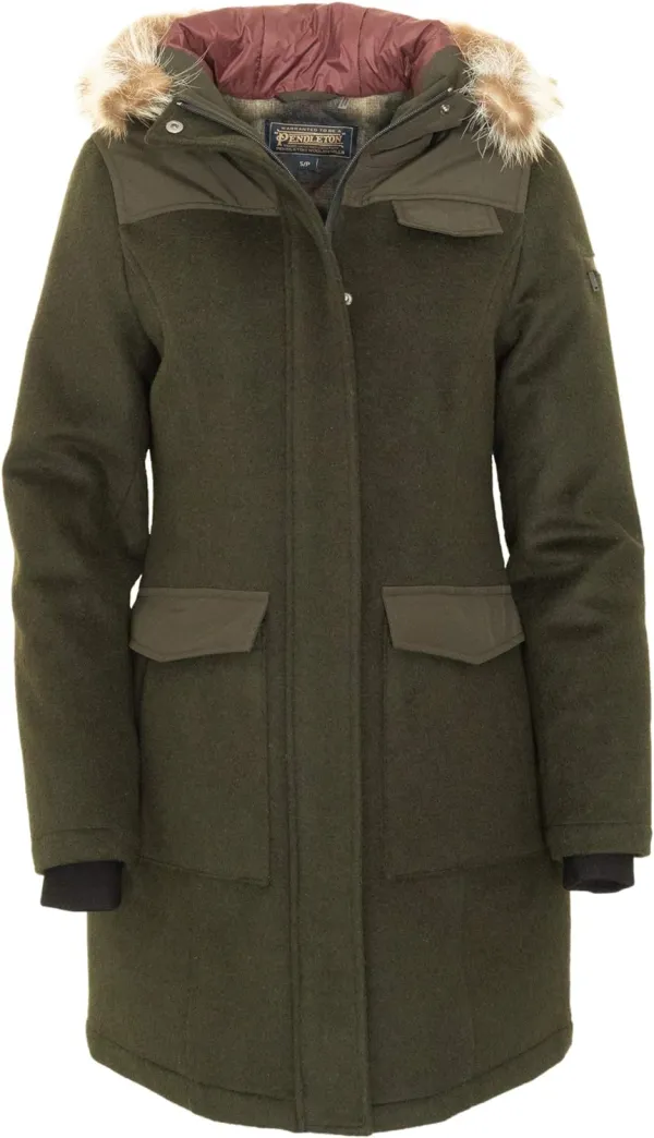 Women's Taos Cascde Cloth Hybrid Parka with Detachable Hood