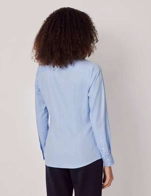 Twill Cotton Semi-Fitted Shirt