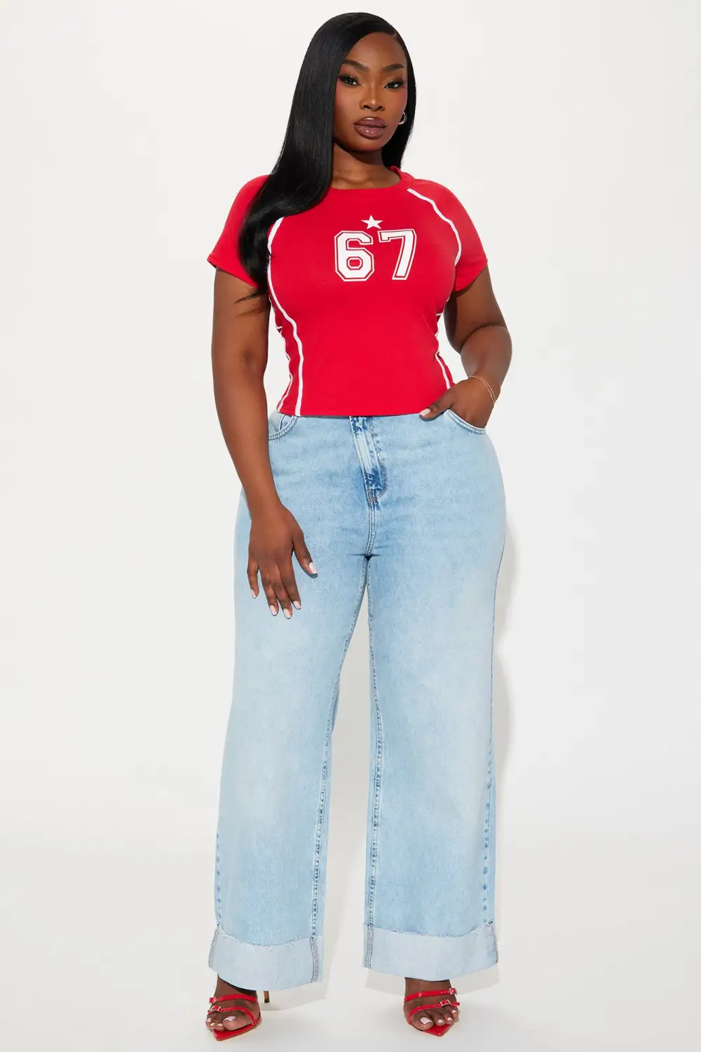 Starting Player Graphic Tee - Red