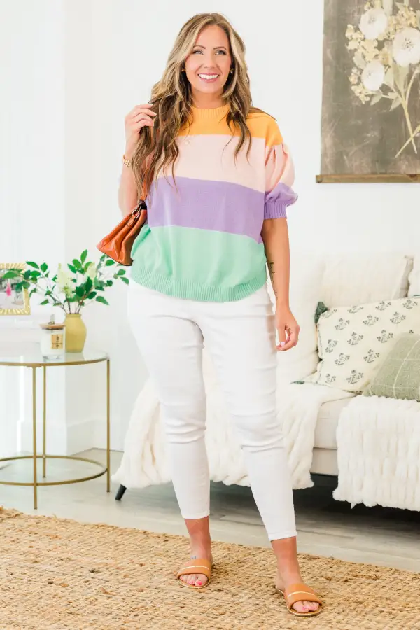 Morning Air Sweater, Multi