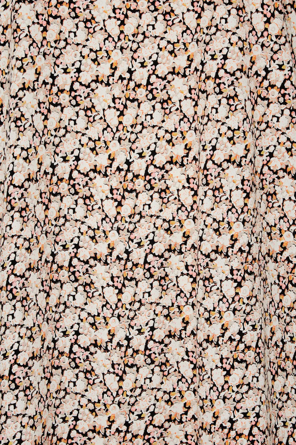 YOURS Curve Brown Ditsy Print Shift Dress