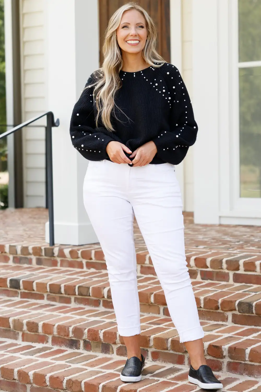 There's A Spark Sweater, Black