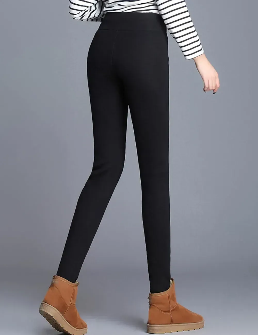 Women's Winter Warm Athletic Sweatpants Sherpa Lined Joggers Fleece Pants