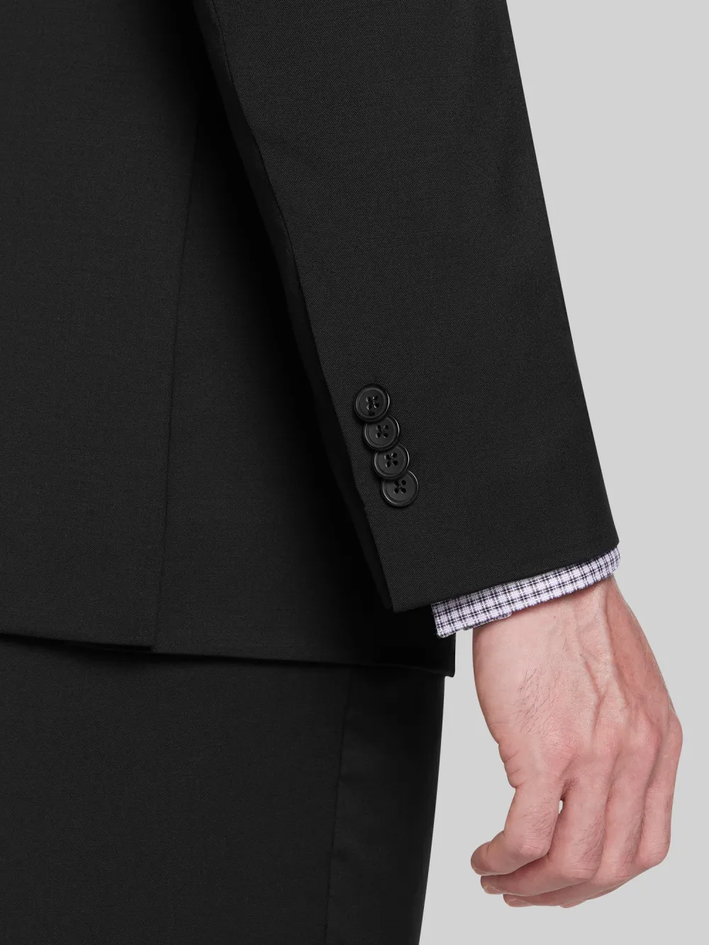 Awearness Kenneth Cole Modern Fit Wool Blend Suit Jacket