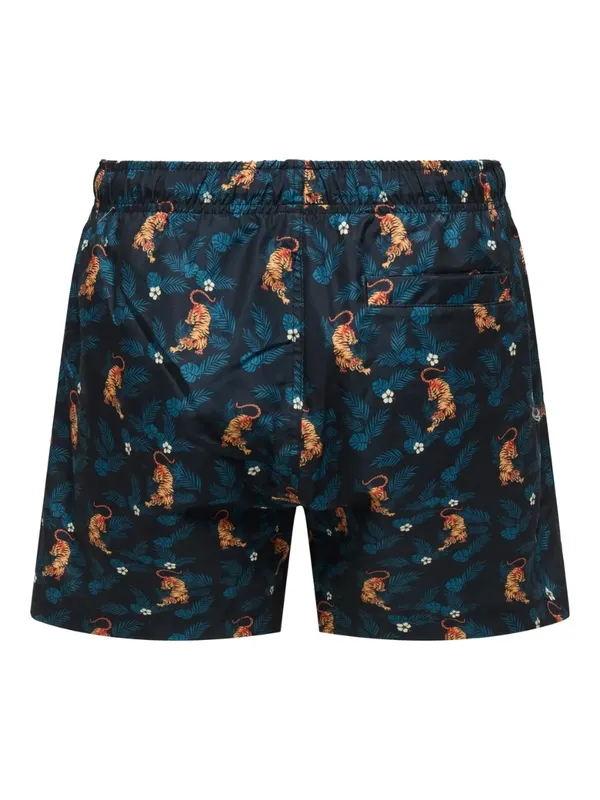 Womens Graphic Swim Shorts