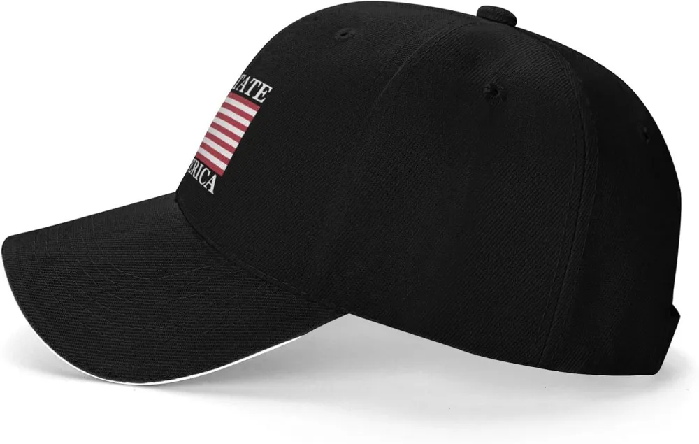 51st State Make Canada 51st State Hat Make America Canada Great Again Hat Cap for Men Women Black
