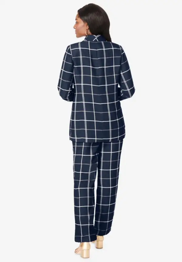 2-Piece Double-Breasted Pantsuit