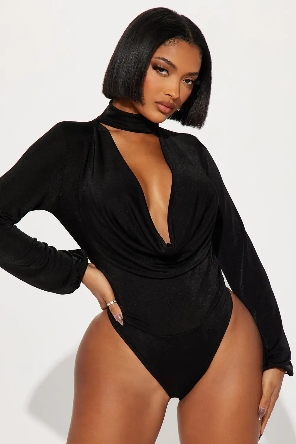 So Irresistible Bodysuit - Black