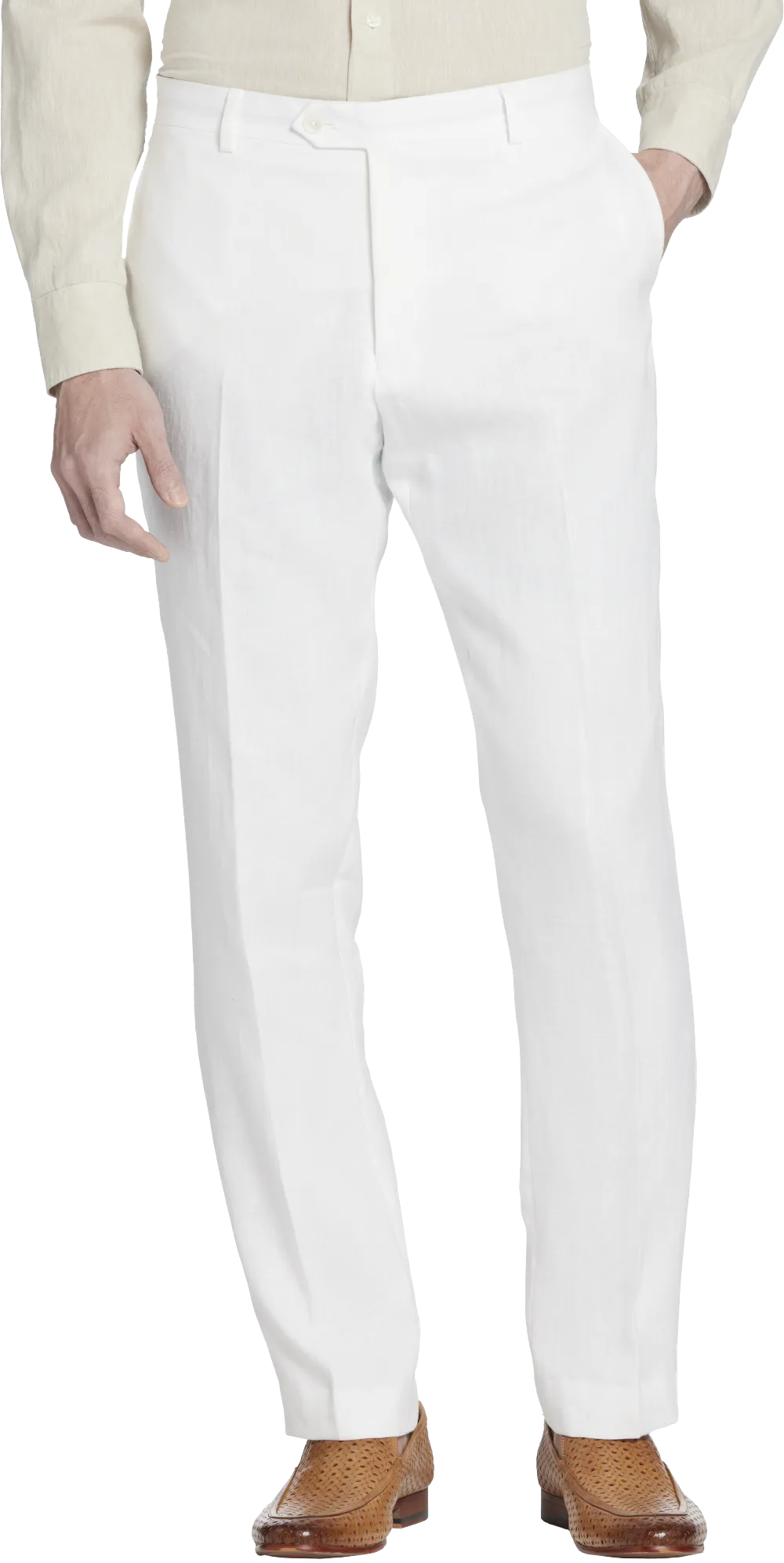 Tommy Hilfiger Modern Fit Linen Suit Pants