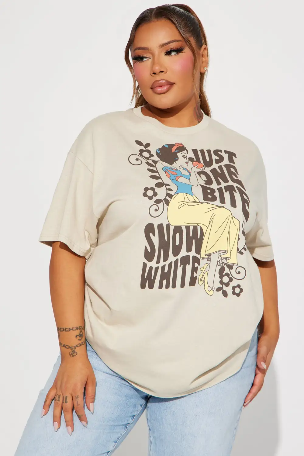 Snow White Just One Bite Tee - Ivory