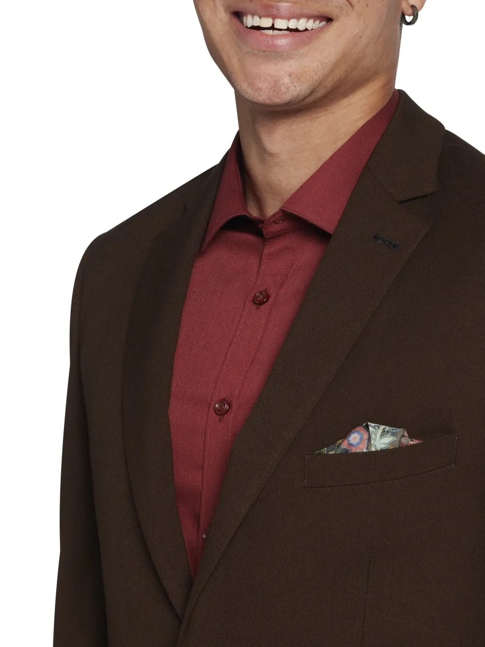 Paisley &Amp; Gray Slim Fit Suit Jacket