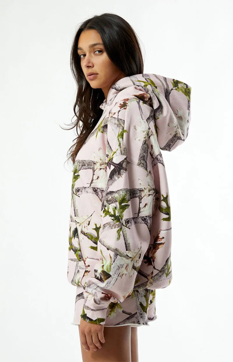 PacSun Pink Camo Hoodie