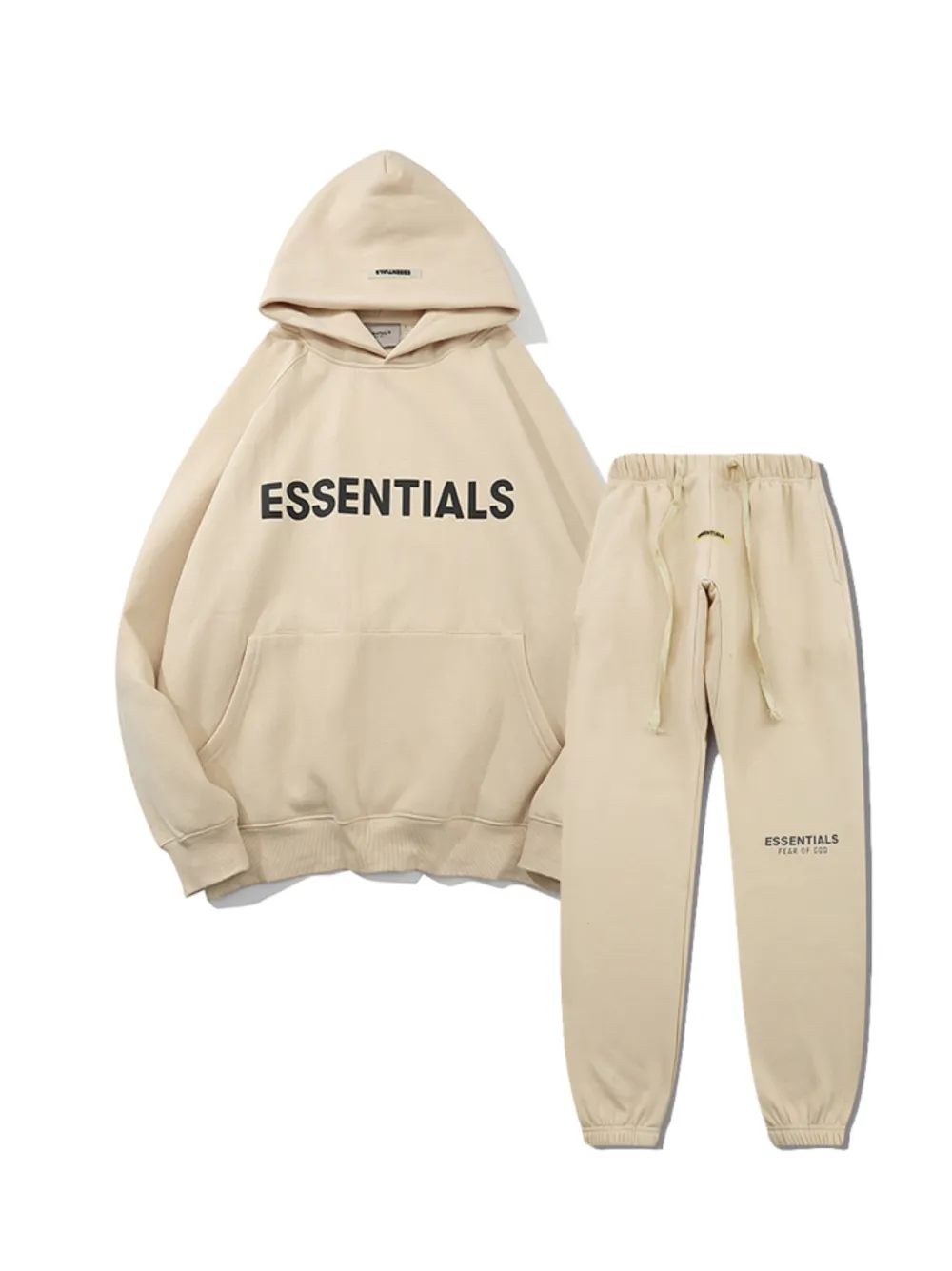 Hoodie & pants Set - Beige