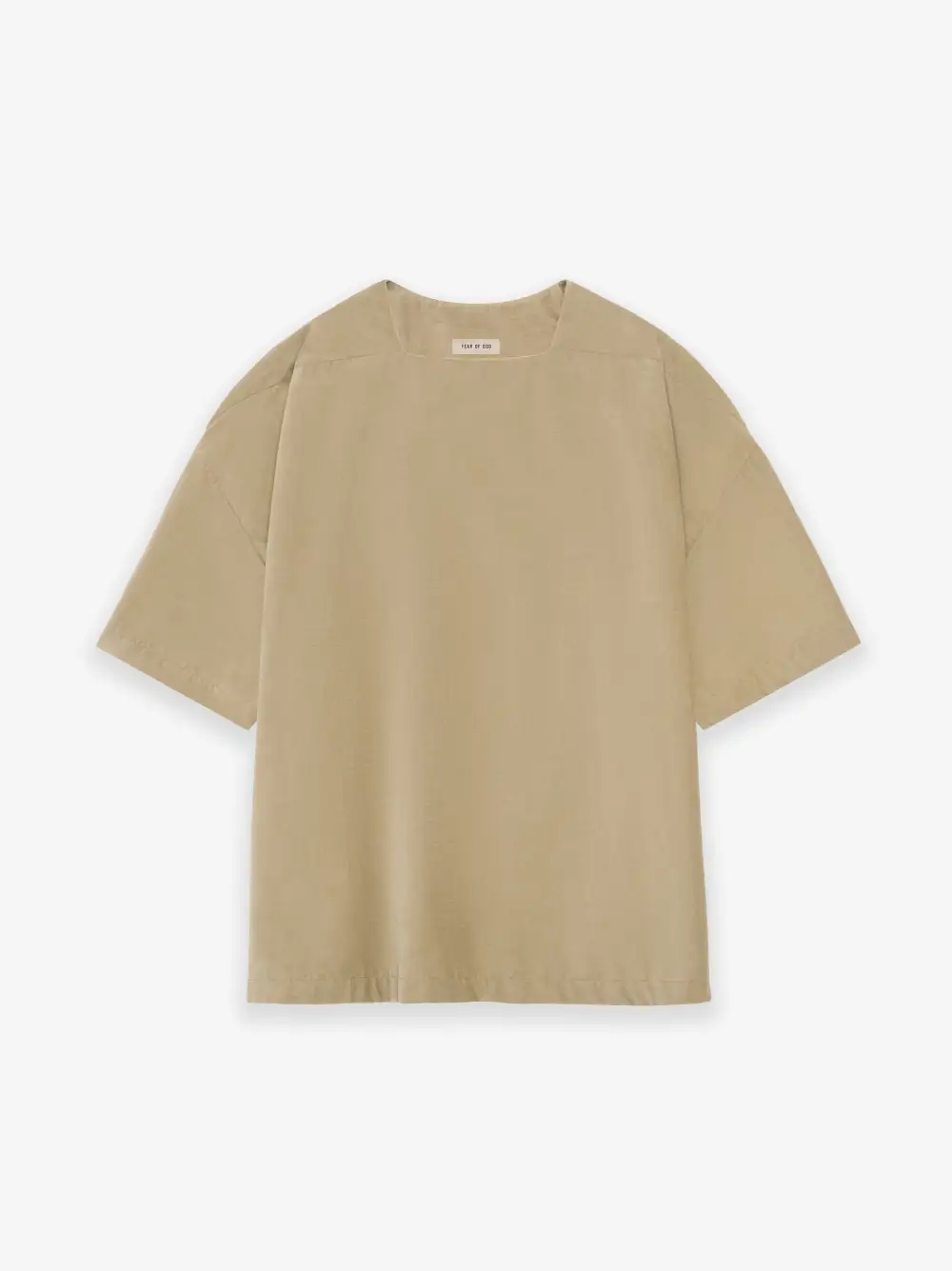 Corduroy Straight Neck Tee