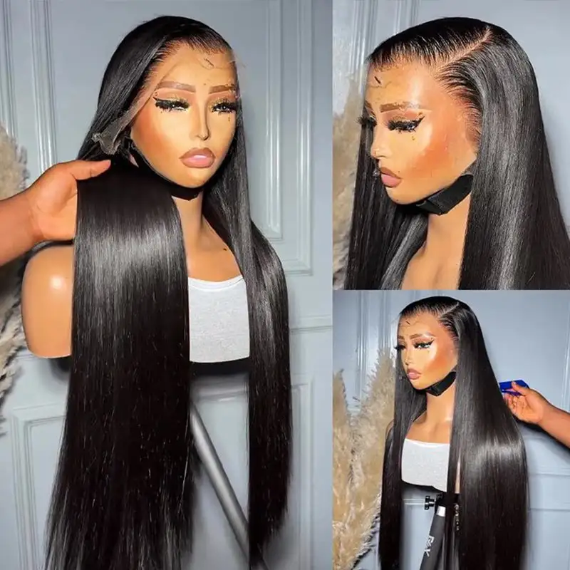 Soft Straight 13x6 Real HD Lace Undetactable BlendAway Full Lace Frontal Wig